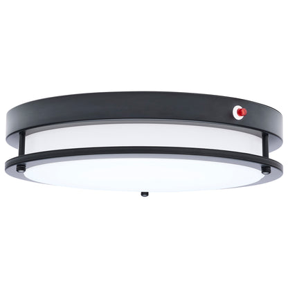 Nuvo 62-1891 Glamour, 13 Inch LED Flush Mount, Emergency Battery