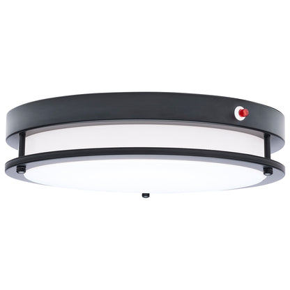 Nuvo 62-1891 Glamour, 13 Inch LED Flush Mount, Emergency Battery