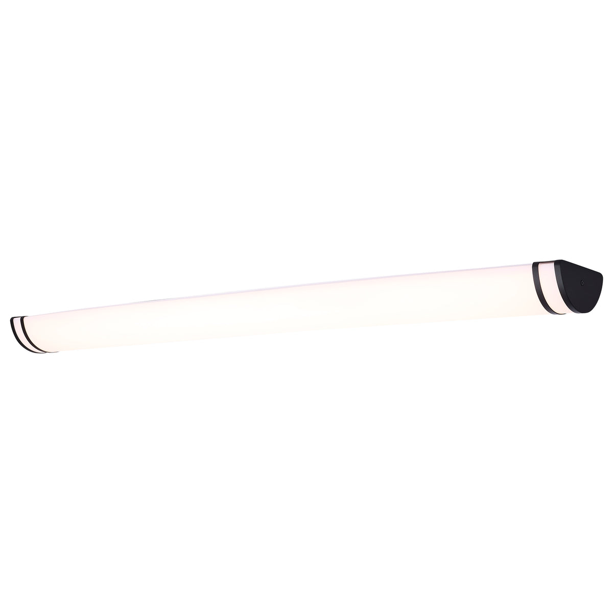 Nuvo 62-1972 Glamour, LED 49 Inch Vanity, Black Finish