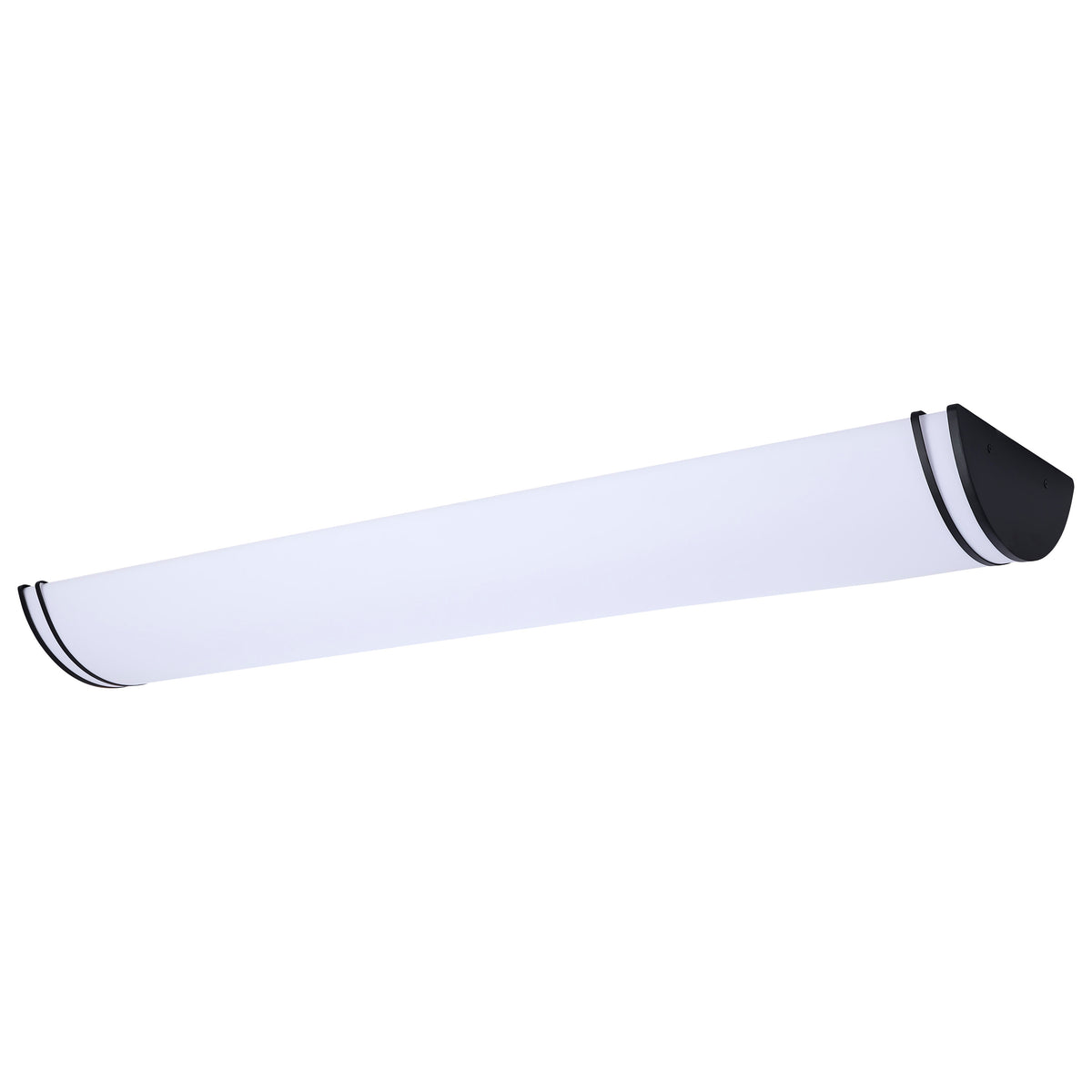 Nuvo 62-1980 Glamour, LED 50 Inch Linear Flush Mount, Black Finish