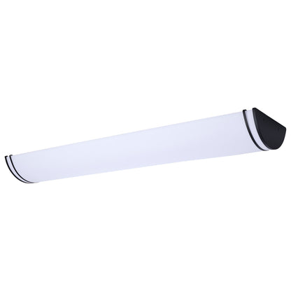 Nuvo 62-1980 Glamour, LED 50 Inch Linear Flush Mount, Black Finish
