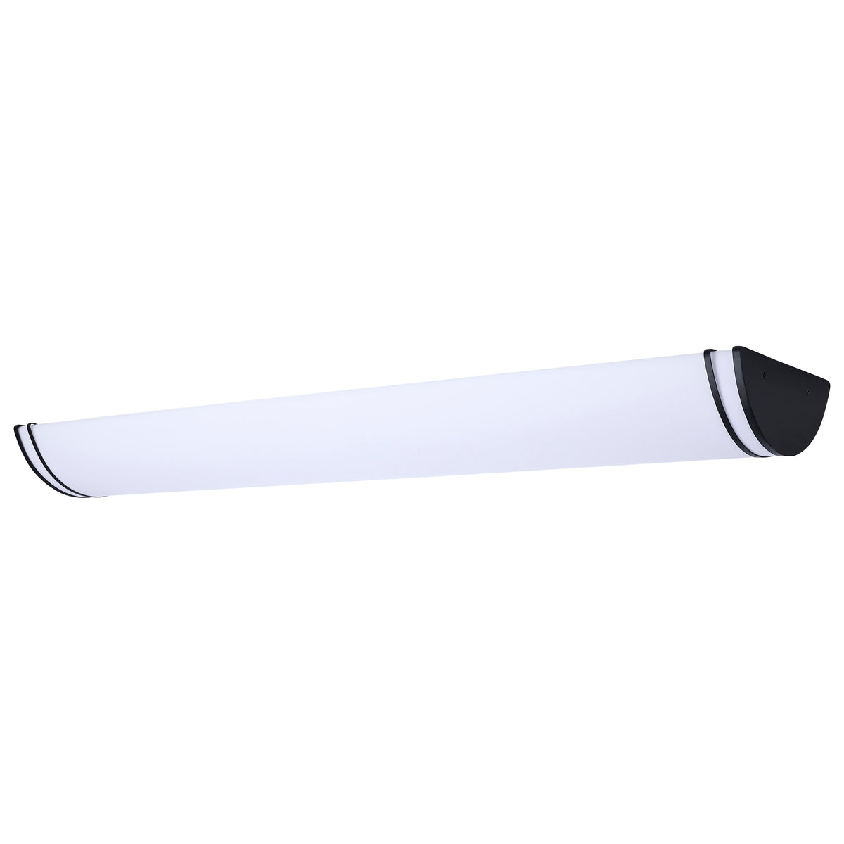 Nuvo 62-1980 Glamour, LED 50 Inch Linear Flush Mount, Black Finish