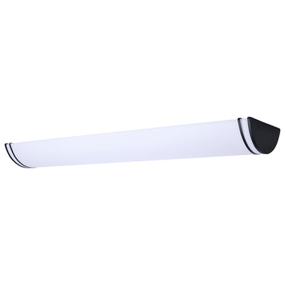 Nuvo 62-1980 Glamour, LED 50 Inch Linear Flush Mount, Black Finish