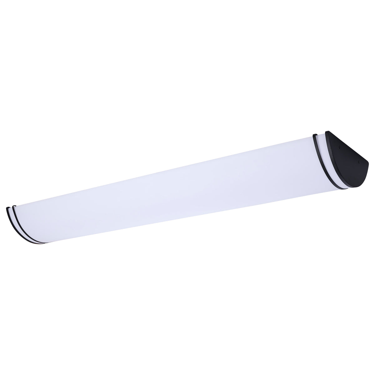 Nuvo 62-1980 Glamour, LED 50 Inch Linear Flush Mount, Black Finish