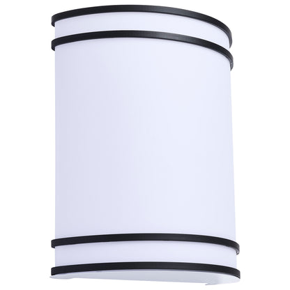 Nuvo 62-1985 Glamour, LED Wall Sconce, Black Finish
