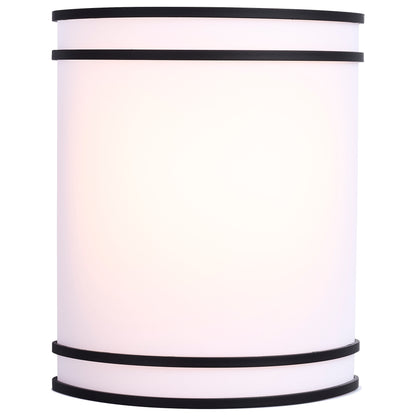 Nuvo 62-1985 Glamour, LED Wall Sconce, Black Finish