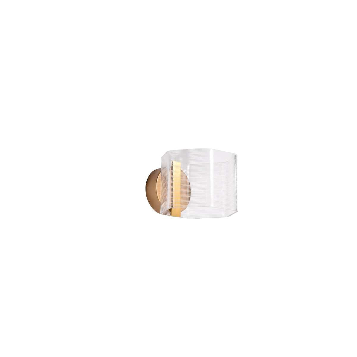 Nuvo 62-2407 Kenzo, LED 1 Light Wall Sconce, Polished Anodized Bronze Finish