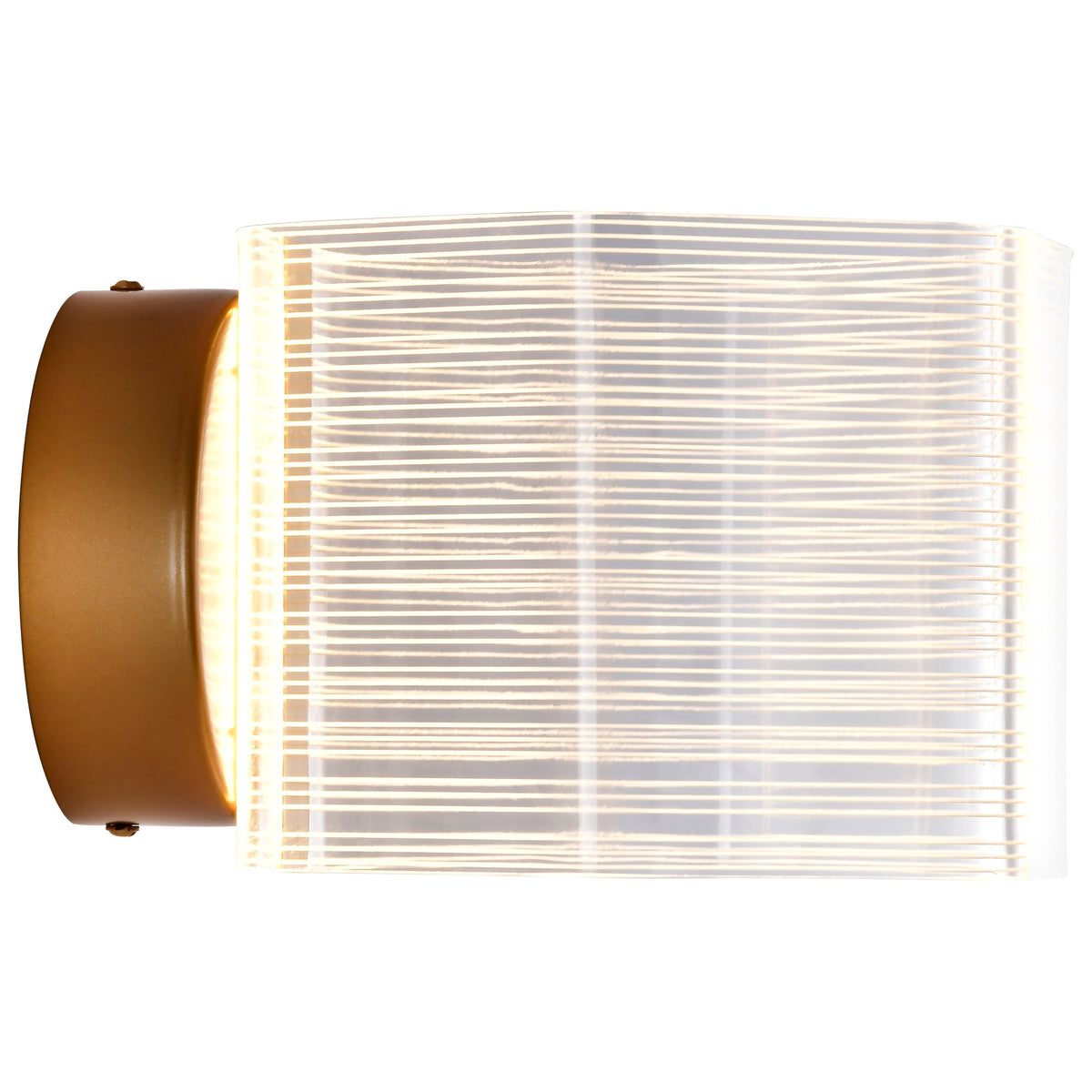 Nuvo 62-2407 Kenzo, LED 1 Light Wall Sconce, Polished Anodized Bronze Finish