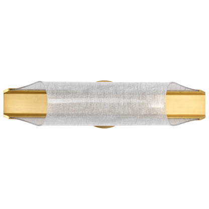 Nuvo 62-2415 Idris, LED 3 Light Wall Sconce, Vintage Brass Finish