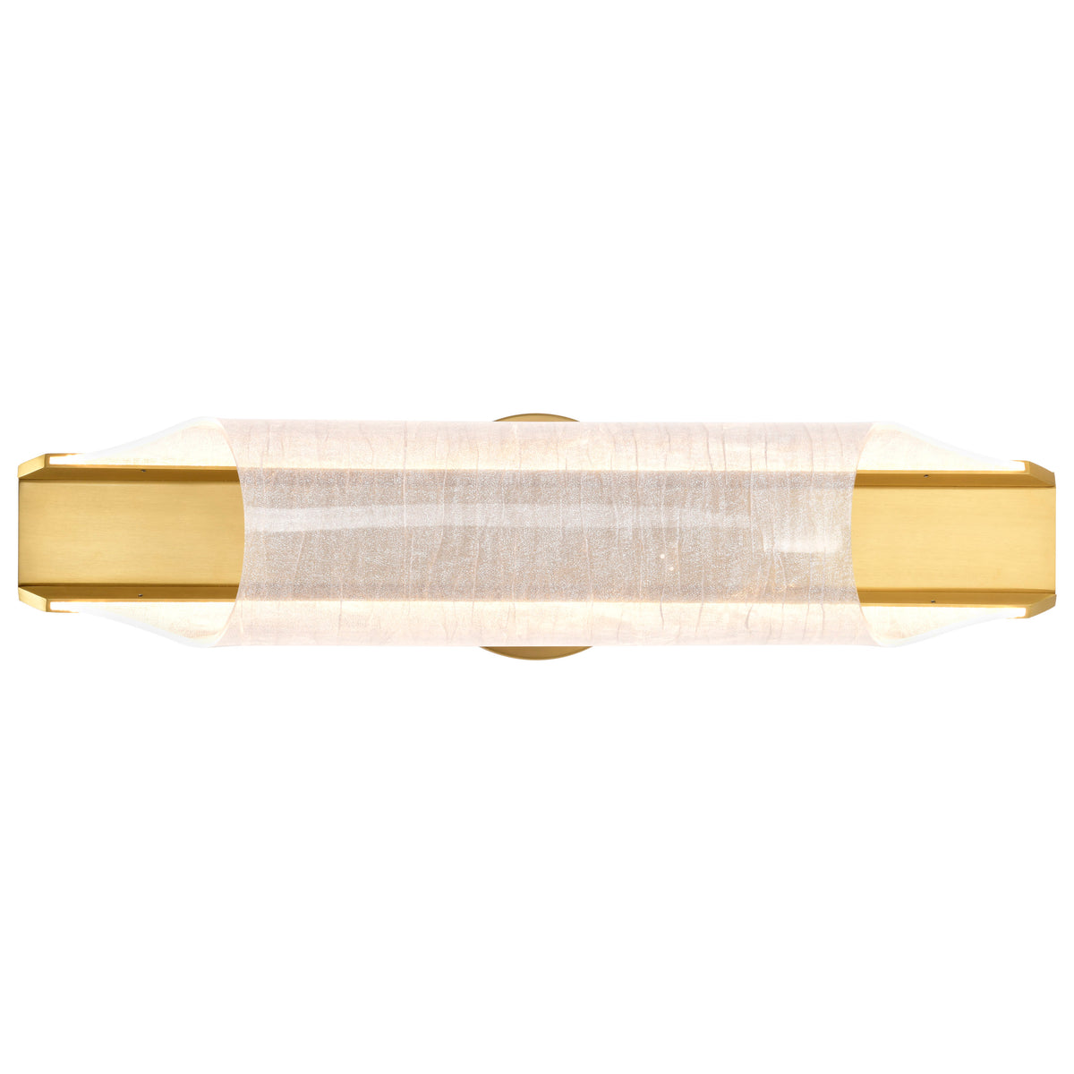Nuvo 62-2415 Idris, LED 3 Light Wall Sconce, Vintage Brass Finish