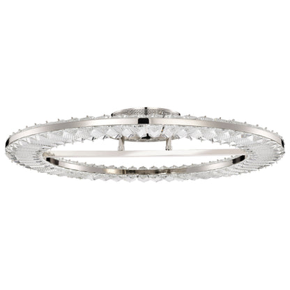 Nuvo 62-2444 Nova, LED 23 Inch Round Flush Mount, Polished Nickel Finish
