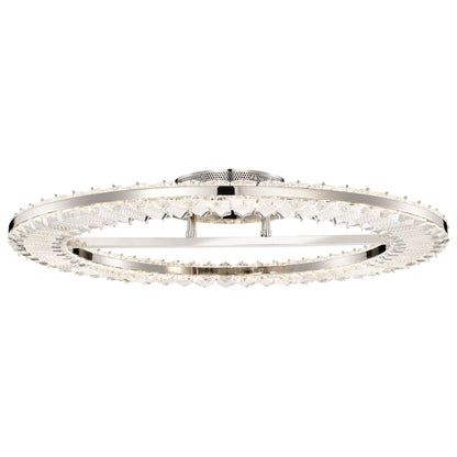 Nuvo 62-2444 Nova, LED 23 Inch Round Flush Mount, Polished Nickel Finish