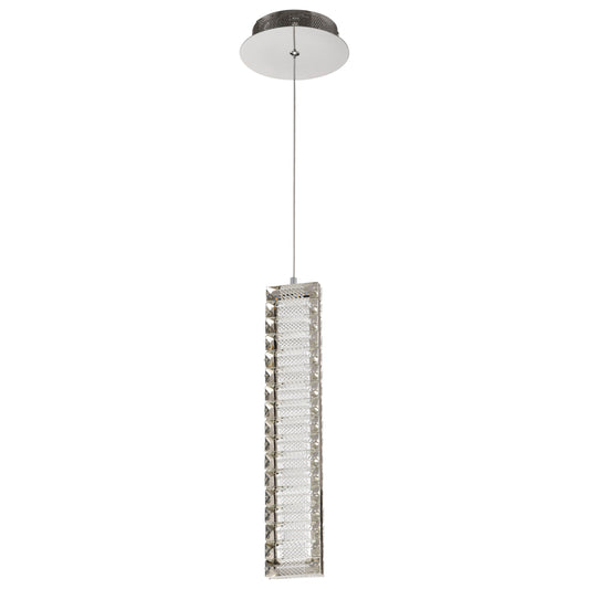 Nuvo 62-2445 Nova, LED 16 Inch Mini Pendant, Polished Nickel Finish