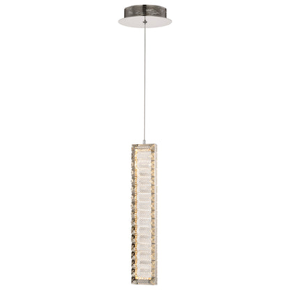 Nuvo 62-2445 Nova, LED 16 Inch Mini Pendant, Polished Nickel Finish