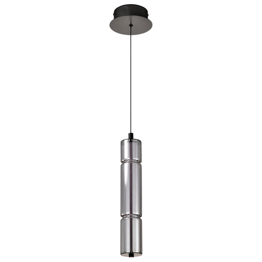 Nuvo 62-2451 Evander, LED 16 Inch Mini Pendant, Matte Black Finish