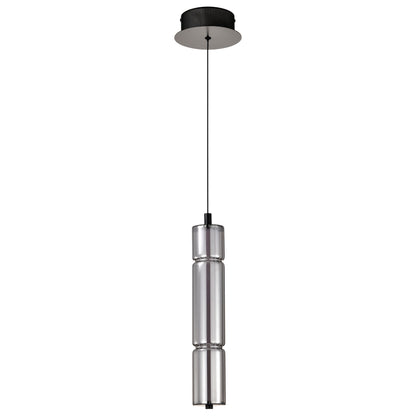 Nuvo 62-2451 Evander, LED 16 Inch Mini Pendant, Matte Black Finish
