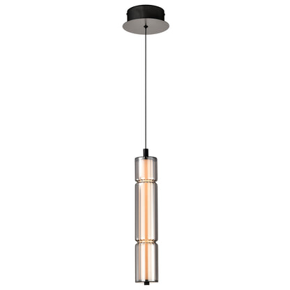 Nuvo 62-2451 Evander, LED 16 Inch Mini Pendant, Matte Black Finish