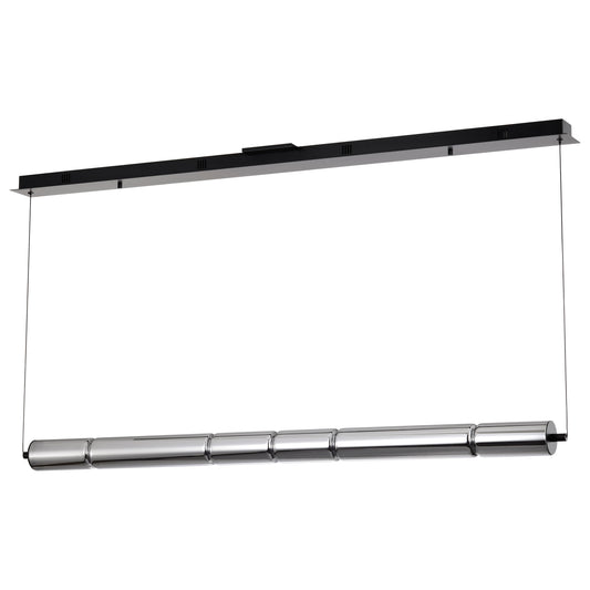 Nuvo 62-2452 Evander, LED 48 Inch Island Pendant, Matte Black Finish