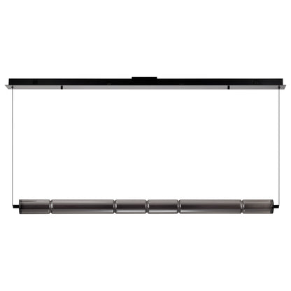 Nuvo 62-2452 Evander, LED 48 Inch Island Pendant, Matte Black Finish