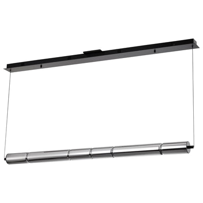 Nuvo 62-2452 Evander, LED 48 Inch Island Pendant, Matte Black Finish