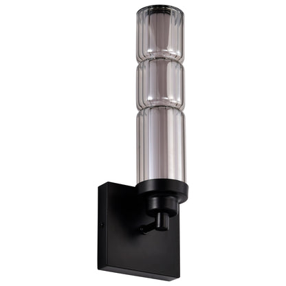 Nuvo 62-2453 Evander, LED Wall Sconce, Matte Black Finish