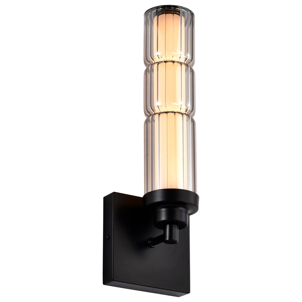 Nuvo 62-2453 Evander, LED Wall Sconce, Matte Black Finish