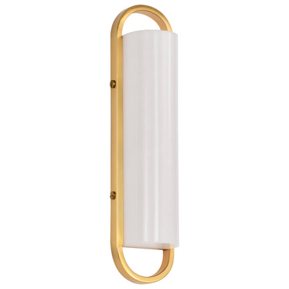 Nuvo 62-2520 Velano, 16 Inch LED Vanity, Brushed Brass Finish