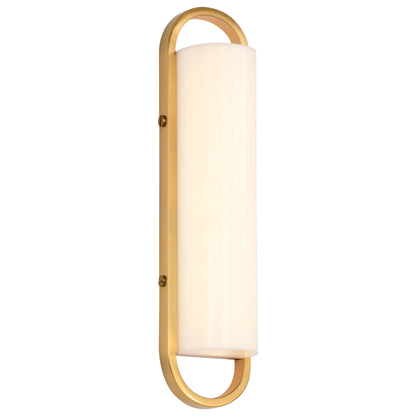 Nuvo 62-2520 Velano, 16 Inch LED Vanity, Brushed Brass Finish