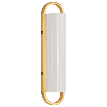 Nuvo 62-2520 Velano, 16 Inch LED Vanity, Brushed Brass Finish