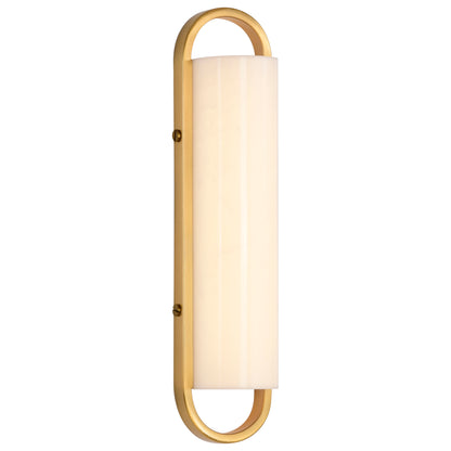 Nuvo 62-2520 Velano, 16 Inch LED Vanity, Brushed Brass Finish