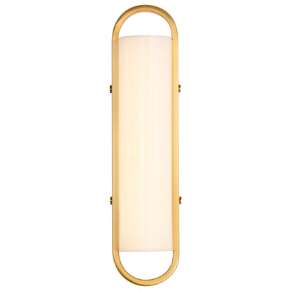 Nuvo 62-2520 Velano, 16 Inch LED Vanity, Brushed Brass Finish