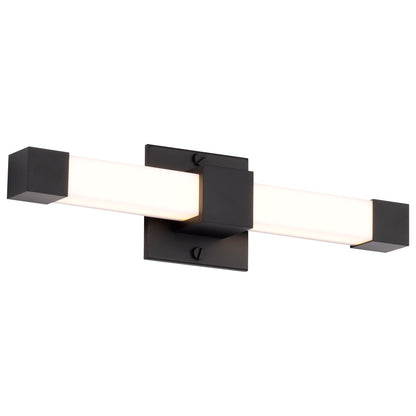 Nuvo 62-2620 Brightwyn, 16 Inch LED Vanity, Matte Black Finish