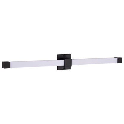 Nuvo 62-2622 Brightwyn, 35 Inch LED Vanity, Matte Black Finish
