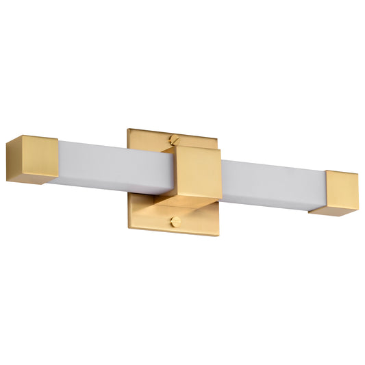 Nuvo 62-2630 Brightwyn, 16 Inch LED Vanity, Brushed Brass Finish