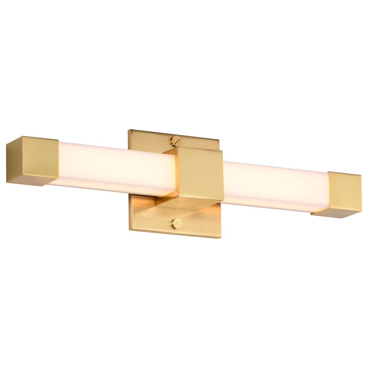 Nuvo 62-2630 Brightwyn, 16 Inch LED Vanity, Brushed Brass Finish