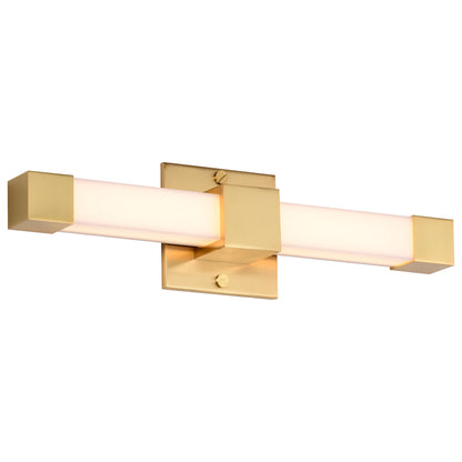 Nuvo 62-2630 Brightwyn, 16 Inch LED Vanity, Brushed Brass Finish