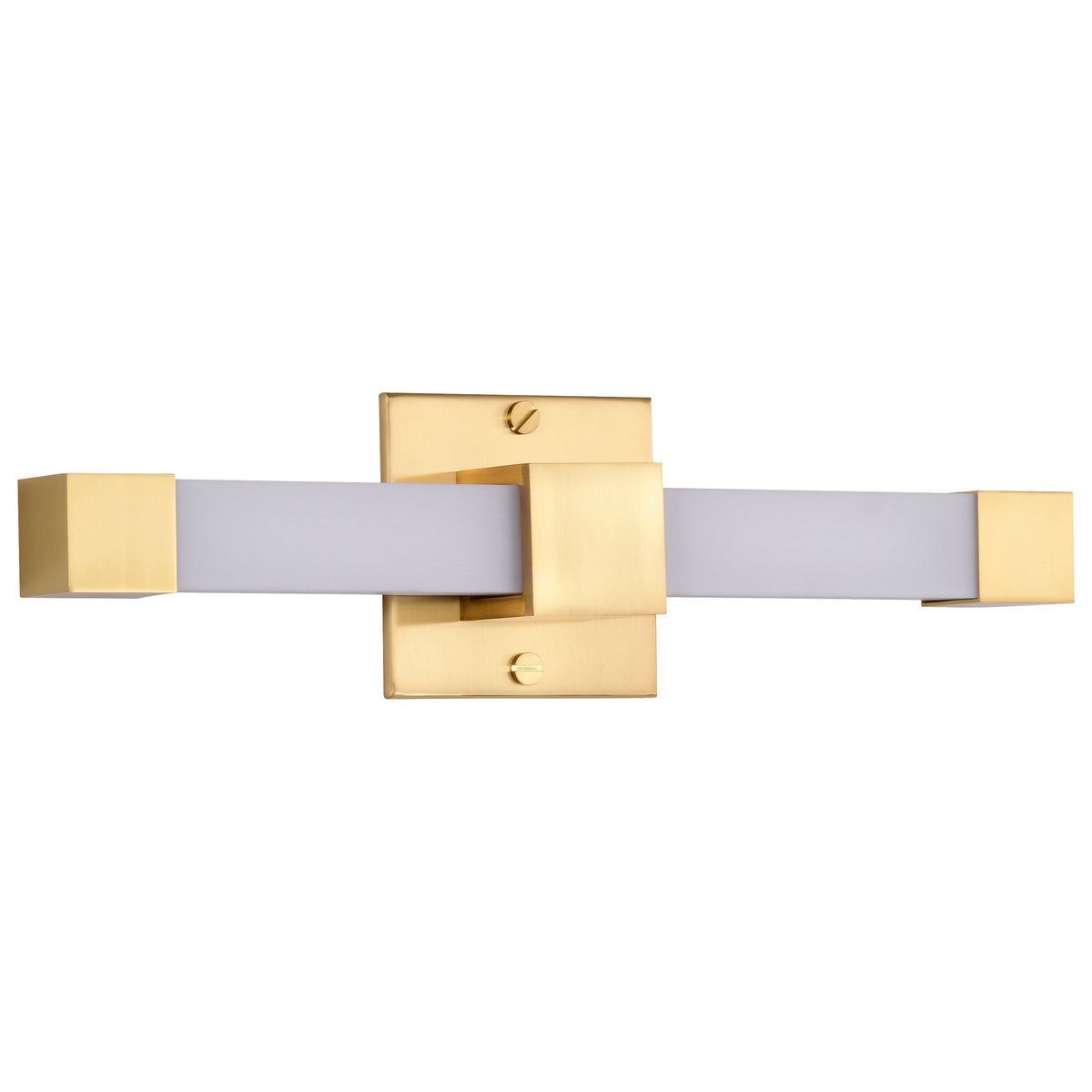 Nuvo 62-2630 Brightwyn, 16 Inch LED Vanity, Brushed Brass Finish