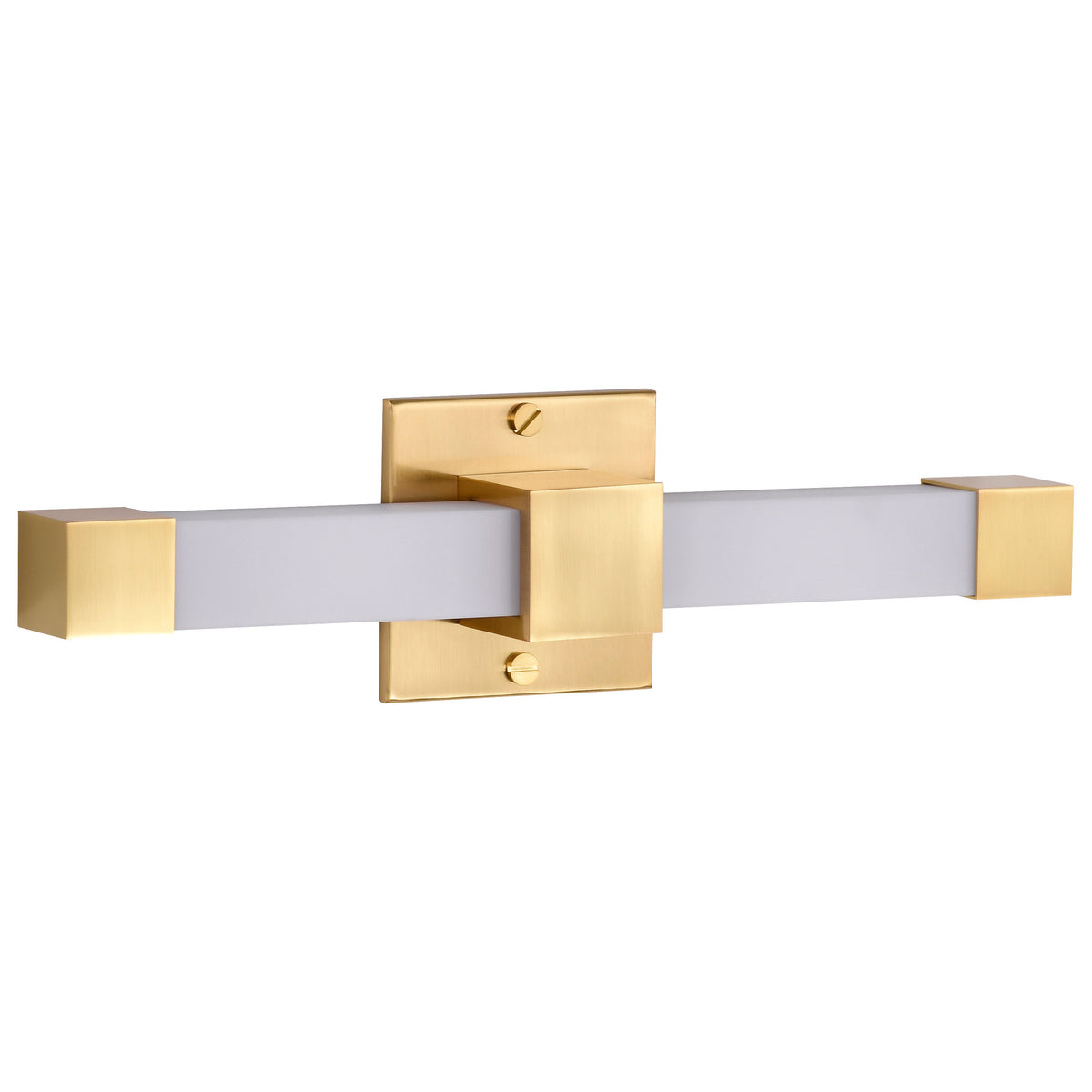Nuvo 62-2630 Brightwyn, 16 Inch LED Vanity, Brushed Brass Finish
