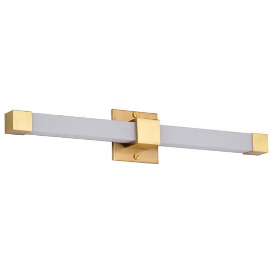 Nuvo 62-2631 Brightwyn, 24 Inch LED Vanity, Brushed Brass Finish