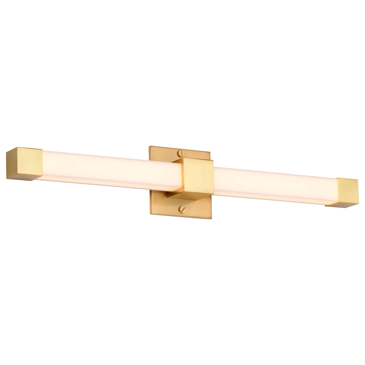 Nuvo 62-2631 Brightwyn, 24 Inch LED Vanity, Brushed Brass Finish