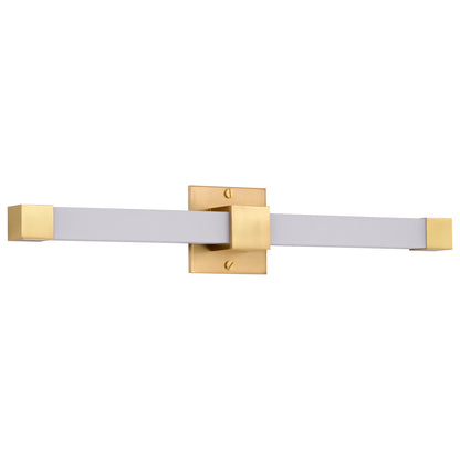 Nuvo 62-2631 Brightwyn, 24 Inch LED Vanity, Brushed Brass Finish