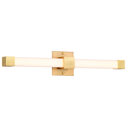 Nuvo 62-2631 Brightwyn, 24 Inch LED Vanity, Brushed Brass Finish