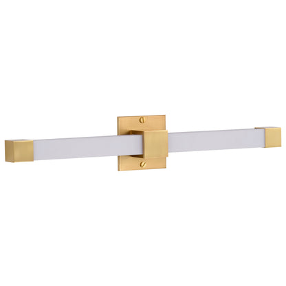 Nuvo 62-2631 Brightwyn, 24 Inch LED Vanity, Brushed Brass Finish