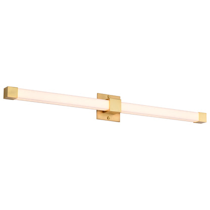 Nuvo 62-2632 Brightwyn, 35 Inch LED Vanity, Brushed Brass Finish
