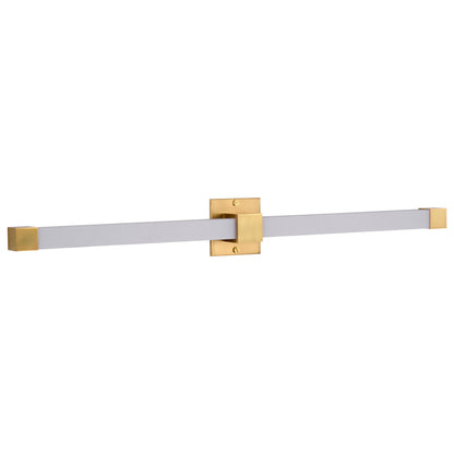 Nuvo 62-2632 Brightwyn, 35 Inch LED Vanity, Brushed Brass Finish