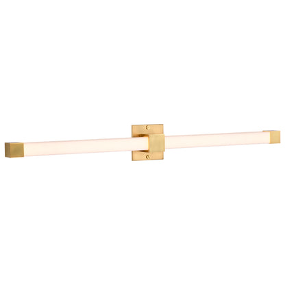 Nuvo 62-2632 Brightwyn, 35 Inch LED Vanity, Brushed Brass Finish
