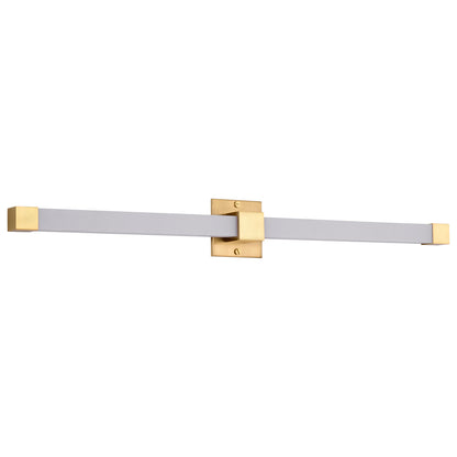 Nuvo 62-2632 Brightwyn, 35 Inch LED Vanity, Brushed Brass Finish