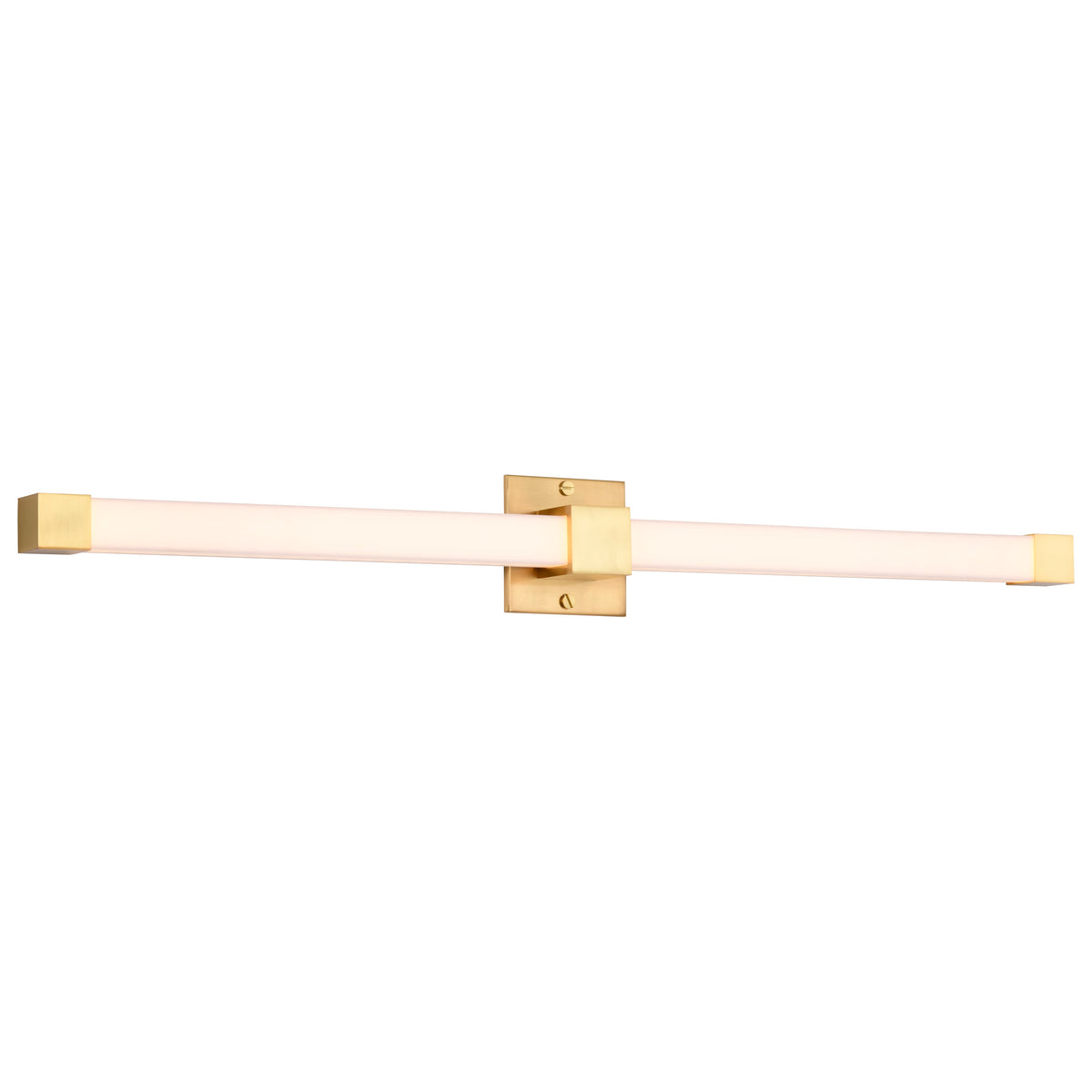 Nuvo 62-2632 Brightwyn, 35 Inch LED Vanity, Brushed Brass Finish