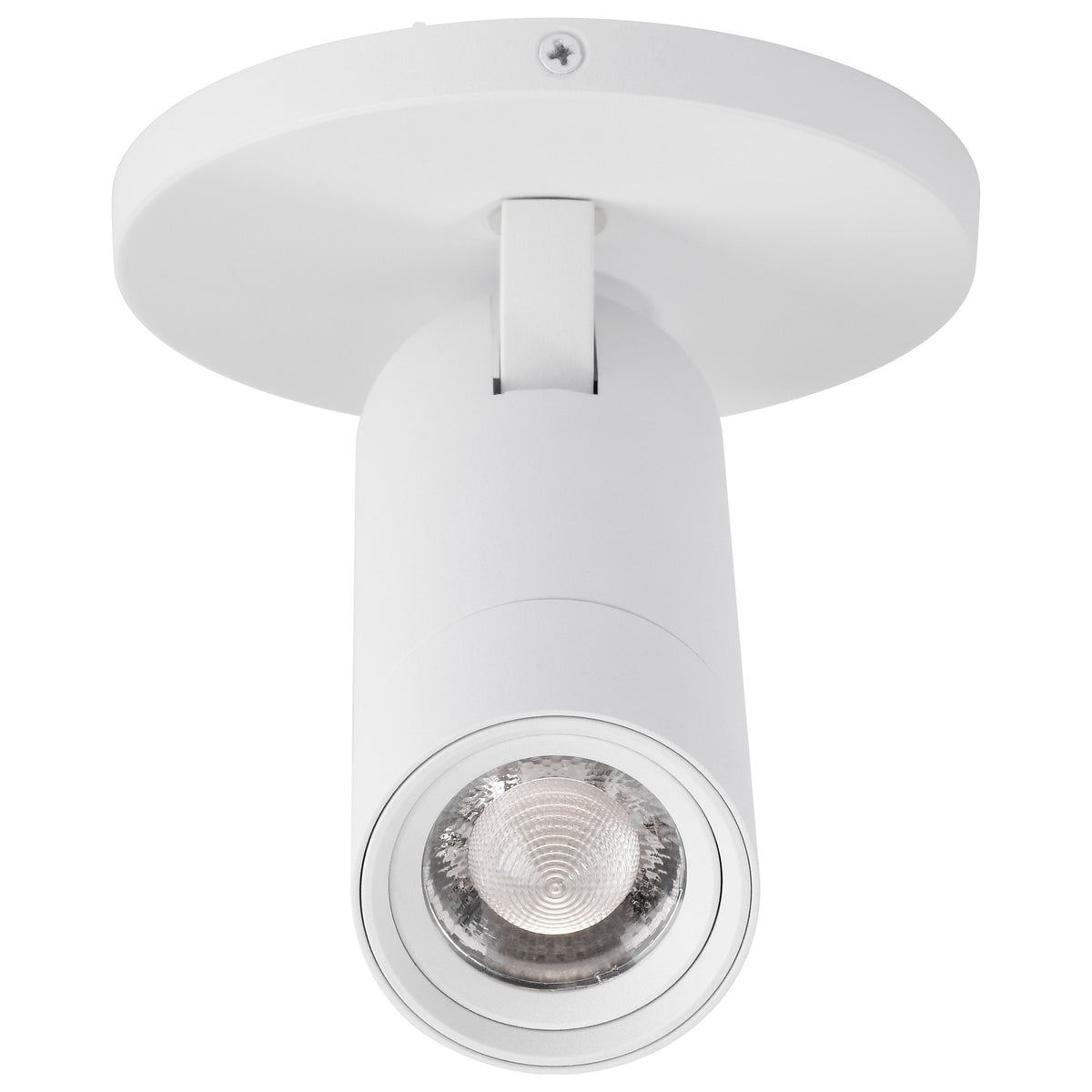Nuvo 62-3501 10 Watt Beam Adjustable LED Monopoint, 27K/3K/35K/4K/5K CCT Selectable, 20-50 Degree Beam Angle