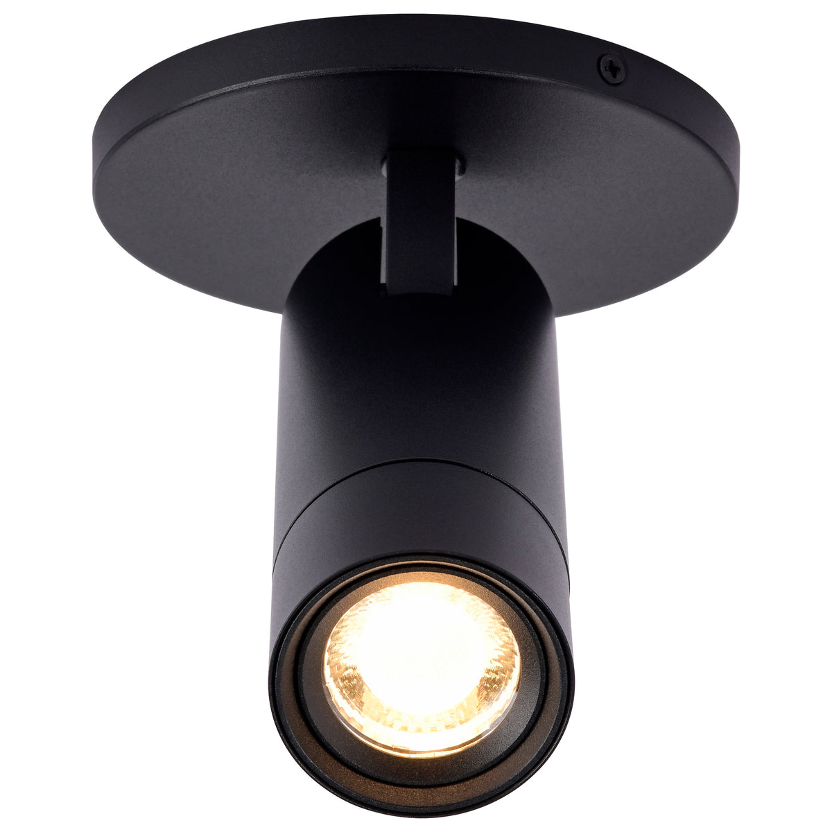 Nuvo 62-3502 10 Watt Beam Adjustable LED Monopoint, 27K/3K/35K/4K/5K CCT Selectable, 20-50 Degree Beam Angle